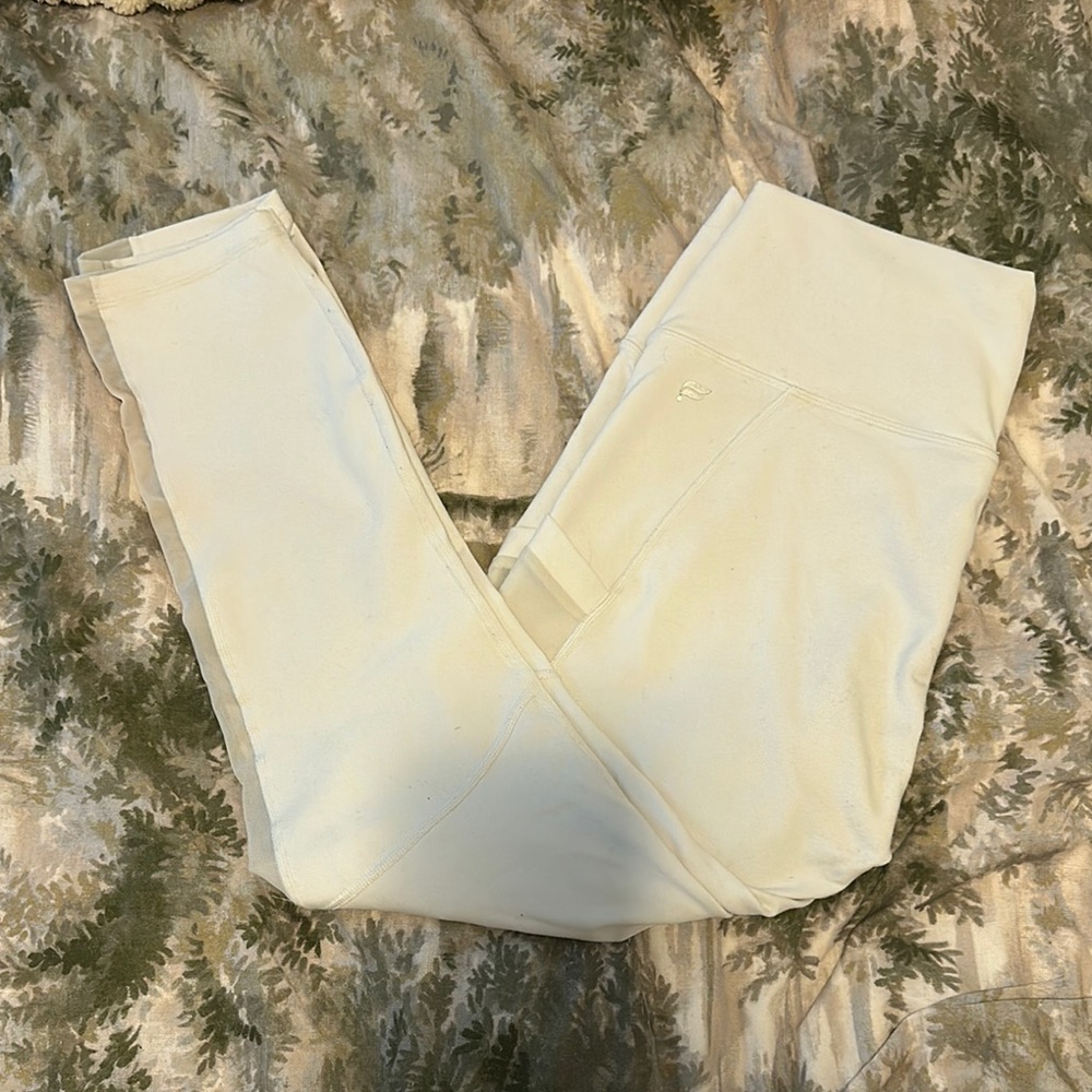 Fabletics White Capri Leggings